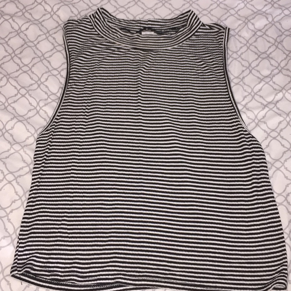High neck tank top